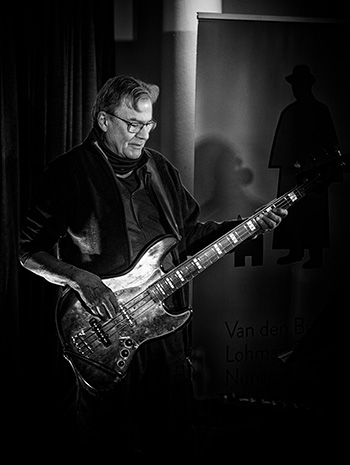 Michael Buerger Playing Contra Bass